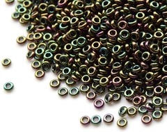 Toho Demi Round 8/0 цвет 0508 Higher Metallic Iris Olivine