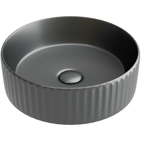 Ceramica Nova Element CN6057MDH Умывальник чаша накладная круглая 360*360*115мм (цвет Темный Антрацит Матовый)