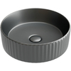 Ceramica Nova Element CN6057MDH Умывальник чаша накладная круглая 360*360*115мм (цвет Темный Антрацит Матовый)