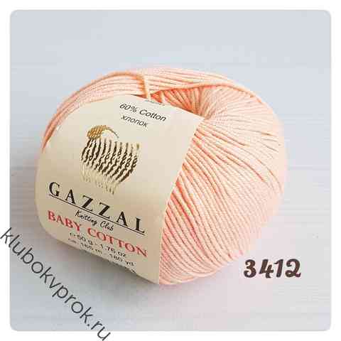 GAZZAL BABY COTTON 3412, Персик