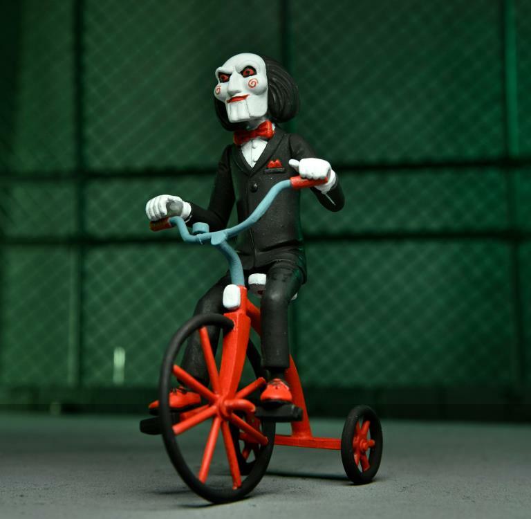 Фигурка NECA Toony Terrors Saw: Jigsaw Killer & Billy Tricycle