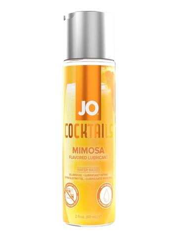 Вкусовой лубрикант на водной основе JO Cocktails Mimosa - 60 мл.