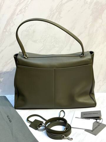 BALENCIAGA RODEO HANDBAG зеленый