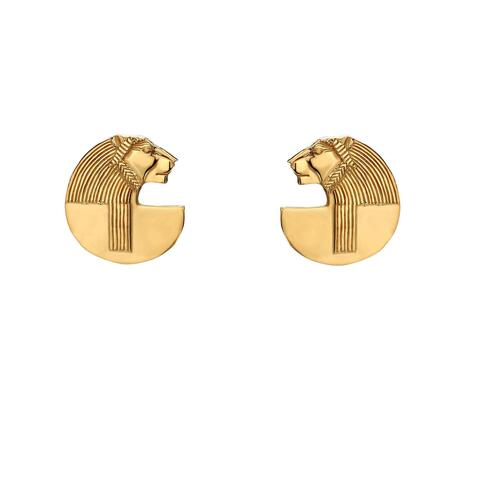 Серьги SEHMET MINI позолота