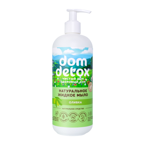 Жидкое мыло Оливка Dom Detox 500 мл | Дом Природы