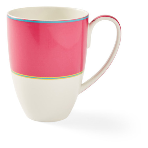Кружка Spode Кит Кемп Калипсо 460 мл, фарфор костяной, розовый