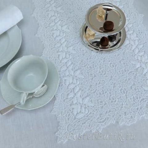 Салфетки 6шт 45х45 Weissfee Callista белые