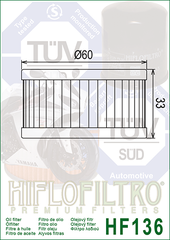 Фильтр масляный Hiflo Filtro HF136