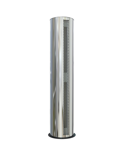 Водяная тепловая завеса Тепломаш КЭВ-52П6147W Колонна прямоточная 600 нержавеющая сталь