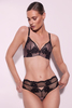 Бюстгальтер Allure Super P-UP Czarny