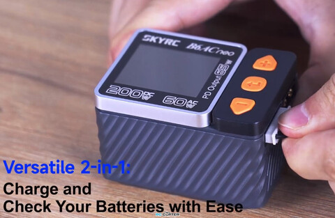 Зарядное устройство SkyRC B6AC neo 10А 200W(DC)/60W(AC) LiPo 6S