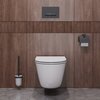 Унитаз подвесной безободковый с сиденьем CEZARES RELAX CZR-38088-49-TH-TOR/SC