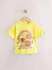 Футболка для девочки Next E44-982, Желтый