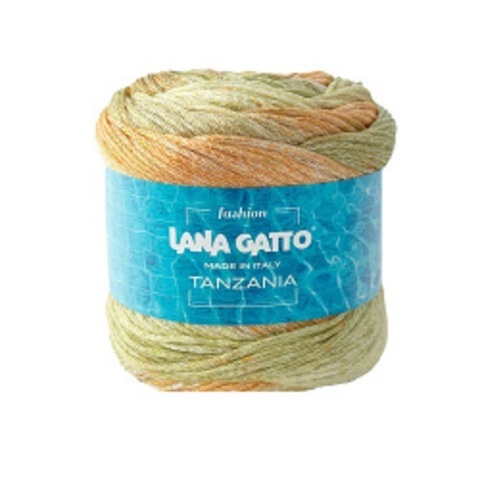 LANA GATTO KENYA (36% хлопок, 36% лён, 28% вискоза, 100 гр/250 м.)