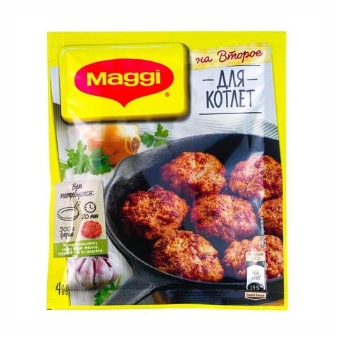 Приправа MAGGI На второе Д/котлет 54 гр м/у РОССИЯ