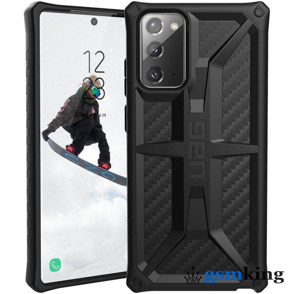 Чехол UAG Monarch Kevlar® Series Case for Samsung Galaxy Note 20 Carbon  Fiber (Чёрный)212191114242 - цена 0.0 ₽.