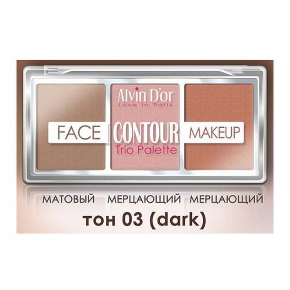 Палетка для лица Face Contour 3в1