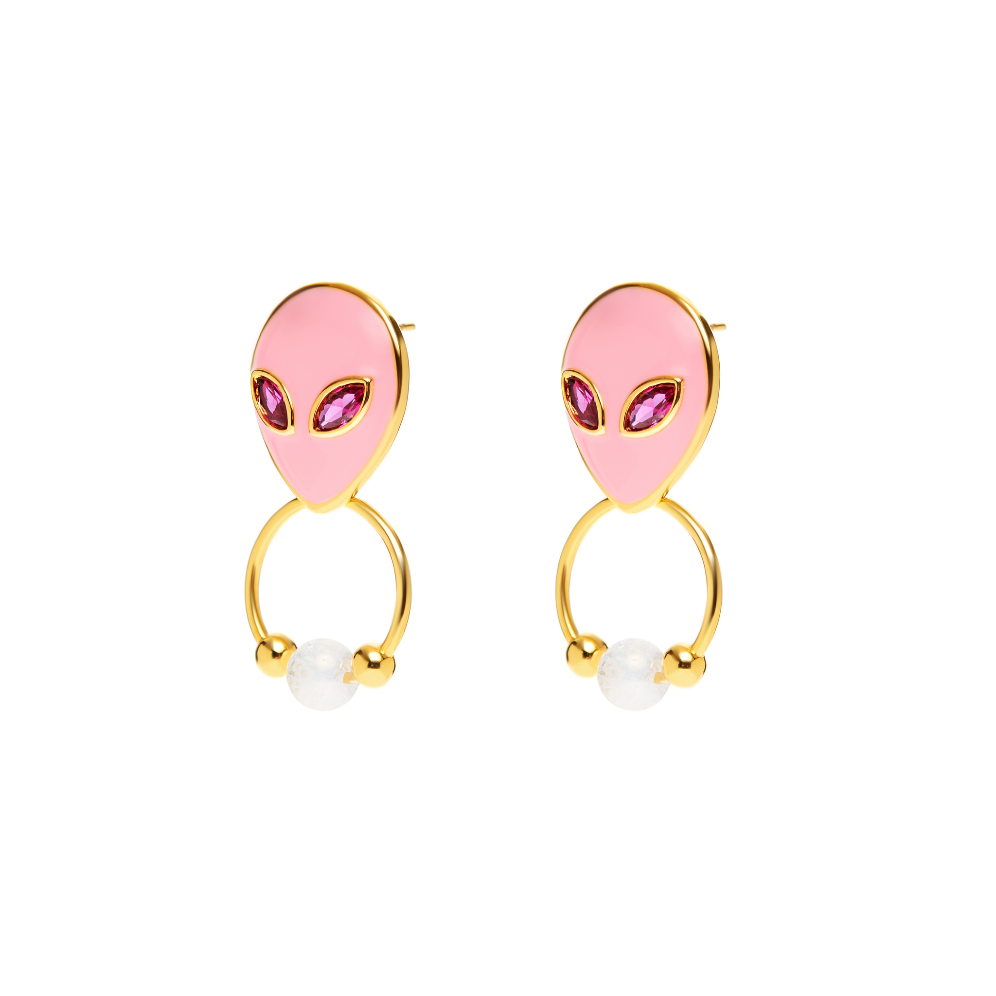 Серьги 90’s Alien Earrings