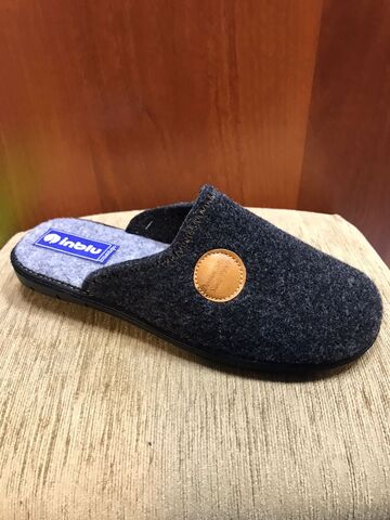 Тапочки мужские INBLU (арт. 91-3B серый)
