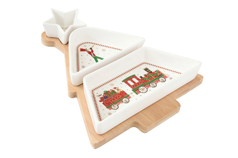 Набор для закуски елочка Easy Life Полярный экспресс