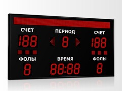 Табло для баскетбола Импульс 713-D13x13xN6-S8x128xP10-S6-A2