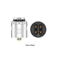 Дрипка Hellvape Dead Rabbit 3 RDA - Silver Black
