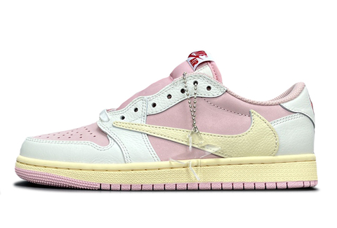 Travis Scott x Air Jordan 1 Low 'Sail/Shy Pink' 