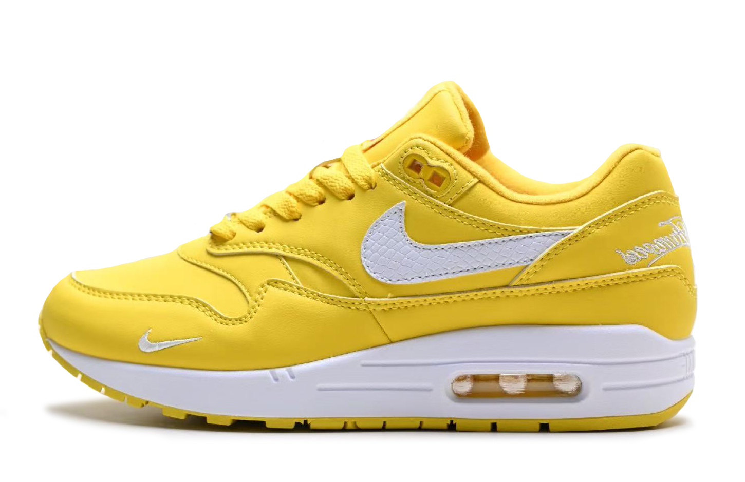 Supreme x Nike Air Max 1 87 SP 'Speed Yellow' купить кроссовки онлайн