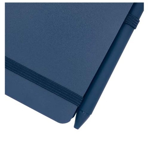 Блокнот Thalaasa формата А6 в твердой обложке из океанического пластика с шариковой ручкой