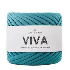 Трикотажная пряжа Viva, 100% х/б, 300 гр, 100 м, лазурный