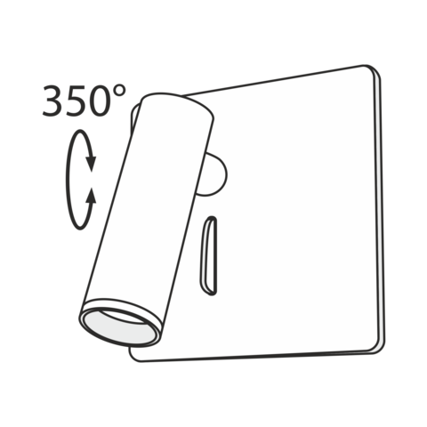 Настенный светодиодный светильник Maytoni Mirax C040WL-L3W3K