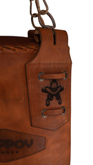 Боксерский мешок EXCLUSIVE TEXAS FILIPPOV, 150см/40см/68-70кг, коричневый