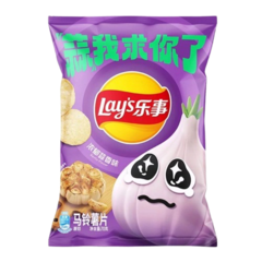 Картофельные чипсы Lay's со вкусом чеснока