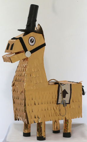 Супер Лама-Пиньята золотая (Аналогичен Ламе Фортнайт)