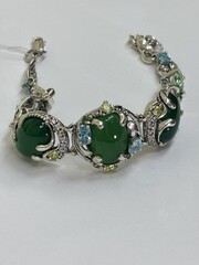 Каберне-нат(серебряный браслет)