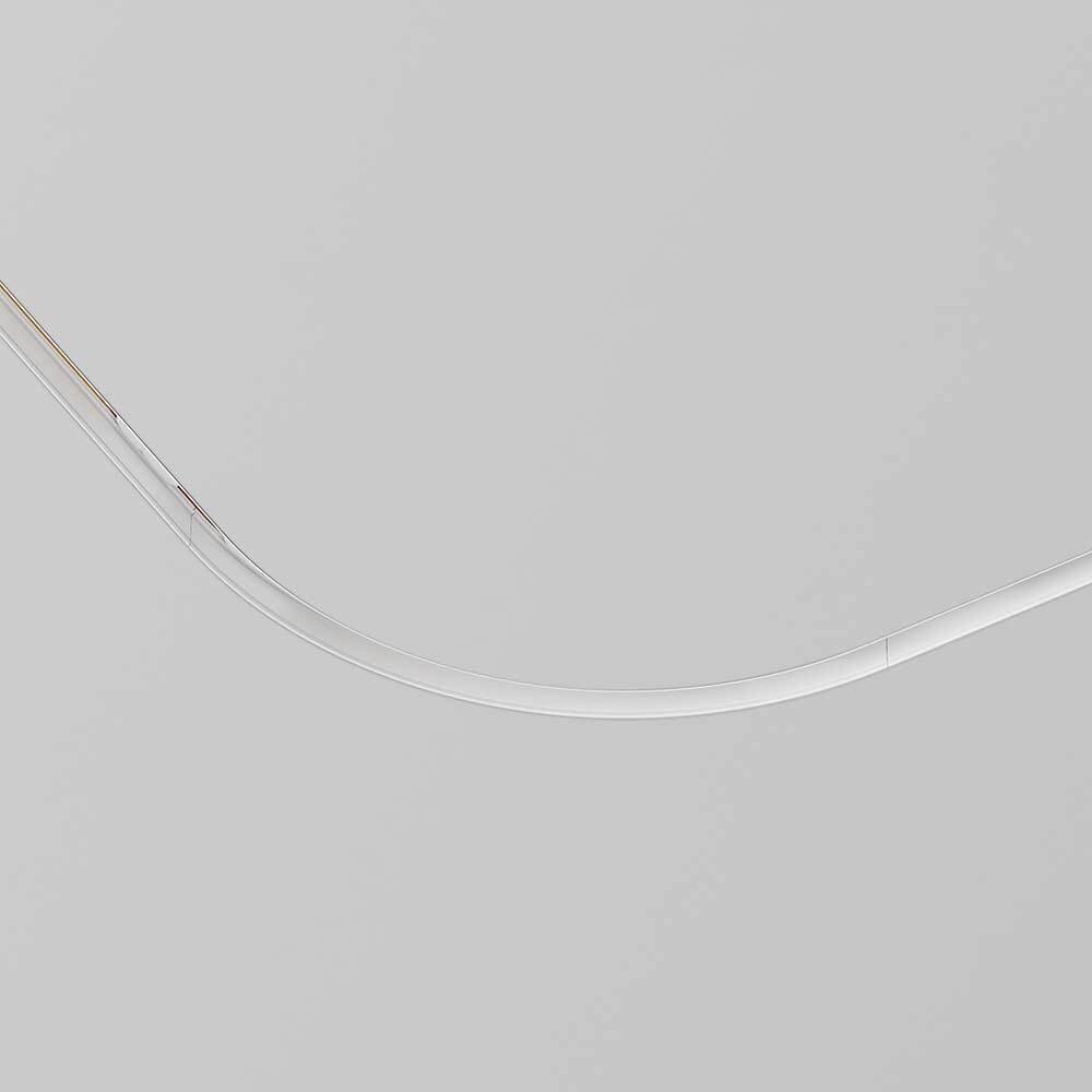 Угловой коннектор для магнитного однофазного трека Maytoni Technical Exility TRA044-angle-W