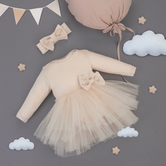 Платье-боди с повязкой на голову