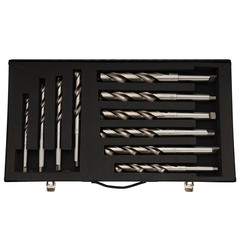 Набор сверл по металлу 14-30мм 10шт DIN345 HSSE-Co5 135° (к/х - хв.) H-Tools PRO 204002EHT