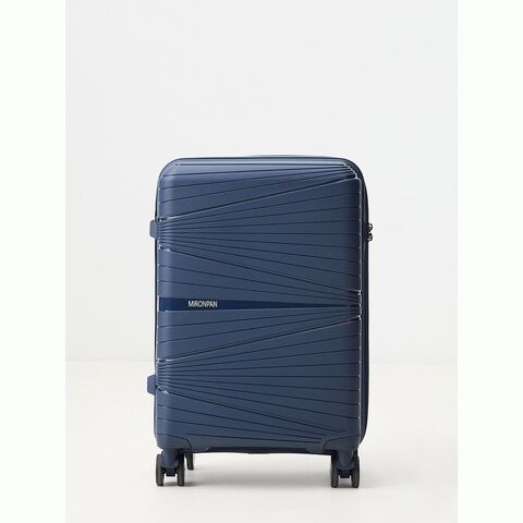 Чемодан MIRONPAN полипропилен Морской синий (S + ) 58х39х22 см/2,6 кг/48 л (распродажа)