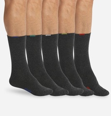Носки мужские 5 пар в упаковке DIM 04CU | Серый