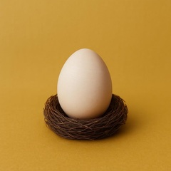 Яйцо пасхальное , высота - 7,5 см