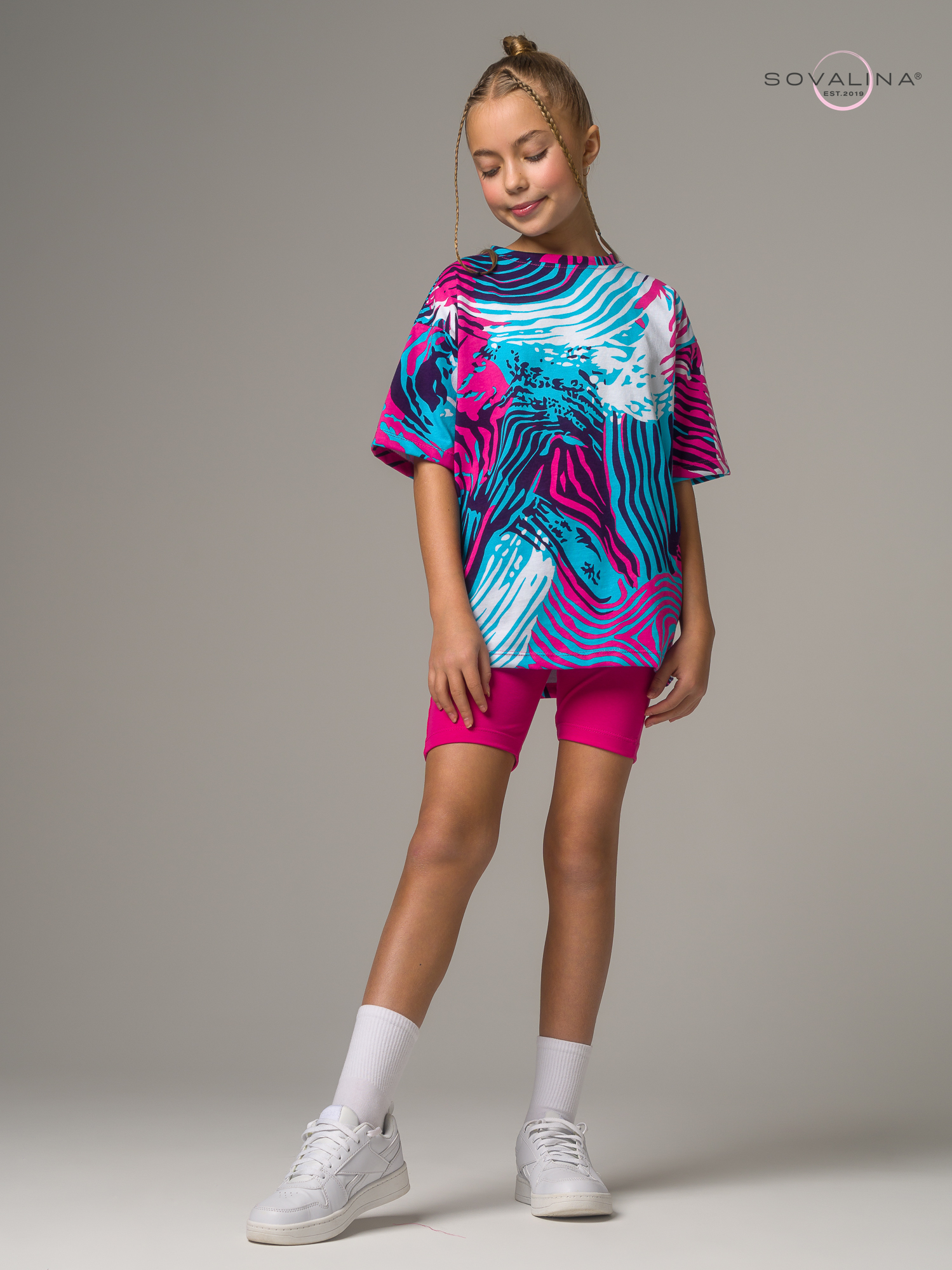 Костюм Актив MAX отпечатки-фуксия