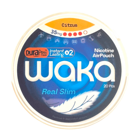 Жевательный табак WAKA 20pcs 35mg X-Strong - Цитрус