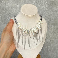 Набор для создания колье (в серебряном цвете), НАБ021