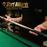 Кий Startbilliards РП дуб,черный 2РС 158 см. фото №4