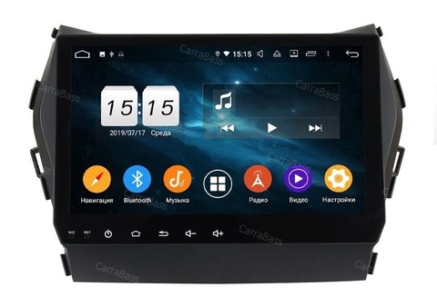 Штатная магнитола Hyundai Santa Fe (12-18) Android 9.0 IPS DSP 4/64GB модель CB-9605PX5