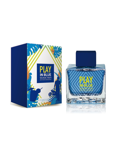 Banderas Play In Blue Seduction For Men