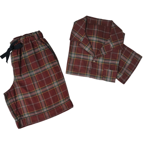 Домашний костюм с шортами и рубашкой William от Casual Avenue