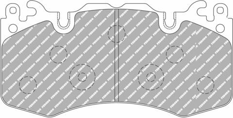 FCP4379H Тормозные колодки дисковые спортивые DS2500 LAND ROVER