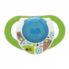 Пустышка силиконовая 12+, яркий цв.,2 шт (стандарт)